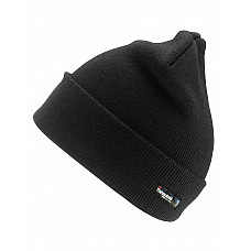 Black Woolly Ski Hat with 3M™ Thinsulate™ Insulation