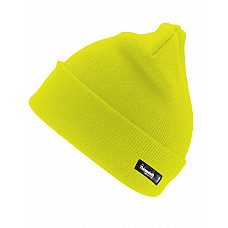 Hi-Vis Yellow Woolly Ski Hat with 3M™ Thinsulate™ Insulation