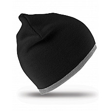 Black/ Grey Reversible Fashion Fit Hat