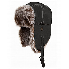 Jet Black Classic Sherpa Hat