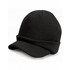 Black Esco Army Knitted Hat