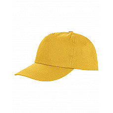 Yellow Houston 5-Panel Printers Cap