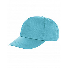 Aqua Houston 5-Panel Printers Cap