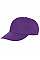 Purple Houston 5-Panel Printers Cap