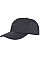 Black Houston 5-Panel Printers Cap