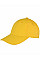 Yellow Memphis 6 Panel Brushed Cotton Low Profile Cap