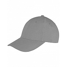 Dove Grey Memphis 6 Panel Brushed Cotton Low Profile Cap