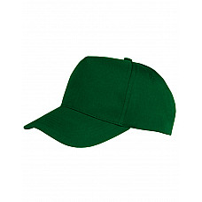 Bottle Green Boston 5-Panel Printers Cap