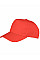 Red Boston 5-Panel Printers Cap