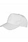 White Boston 5-Panel Printers Cap