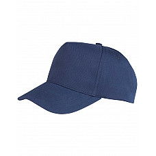 Navy Boston 5-Panel Printers Cap