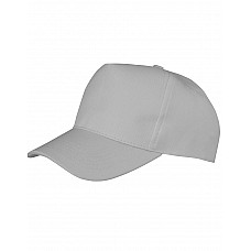 Dove Grey Boston 5-Panel Printers Cap