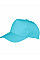 Aqua Boston 5-Panel Printers Cap