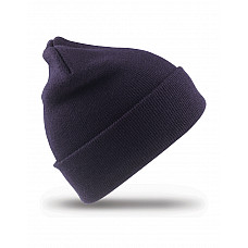 Navy Recycled Woolly Ski Hat