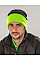 Black/Lime Green Recycled Black Compass Beanie