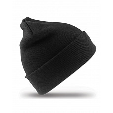 Black Recycled Thinsulate™ Beanie