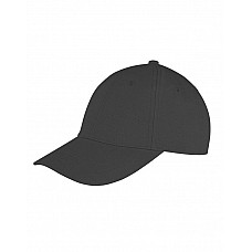 Black Recycled Low Profile Cap