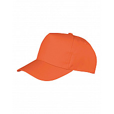 Orange Recycled Printers Cap