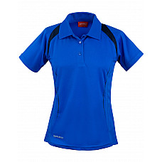 Royal/Navy Ladies'  Team Spirit Polo Shirt