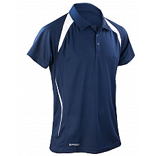 Navy/White Men's Team Spirit Polo Shirt