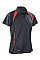 Black/Red Men's Team Spirit Polo Shirt