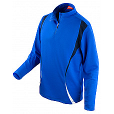 Royal Blue/Navy/White Unisex Trial Training Top