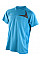 Aqua/Grey Men's Dash Training Shirt