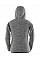 Grey/Black Women's Microfleece Hoodie