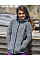 Grey/Black Women's Microfleece Hoodie