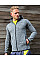 Grey/Black Men's Microfleece Hoodie