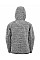 Grey/Black Men's Microfleece Hoodie