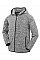 Grey/Black Men's Microfleece Hoodie