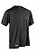 Black Men's Quick Dry Short Sleeve T-Shirt