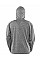 Grey/Black Women's Hooded Tee-Jacket