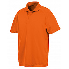 Floro Orange Performance Air Cool Polo