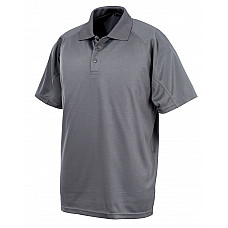 Grey Performance Air Cool Polo