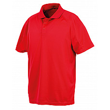 Red Performance Air Cool Polo