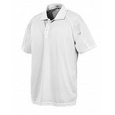 White Performance Air Cool Polo