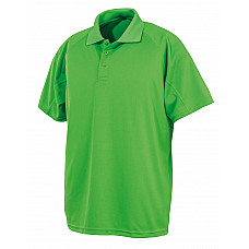 Lime Performance Air Cool Polo