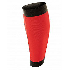 Red/Black Compression Calf Sleeve