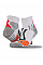 White Technical Compression Sports Socks