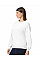 White Softstyle Midweight Fleece Adult Crewneck