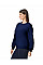 Navy Blue Softstyle Midweight Fleece Adult Crewneck