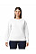 White Softstyle Midweight Fleece Adult Crewneck