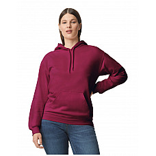 Maroon Softstyle Midweight Fleece Adult Hoodie