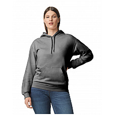 Charcoal Softstyle Midweight Fleece Adult Hoodie