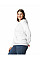 White Softstyle Midweight Fleece Adult Hoodie