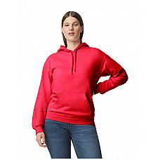 Red Softstyle Midweight Fleece Adult Hoodie