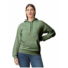 Military Green Softstyle Midweight Fleece Adult Hoodie