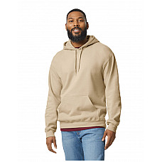 Sand Softstyle Midweight Fleece Adult Hoodie